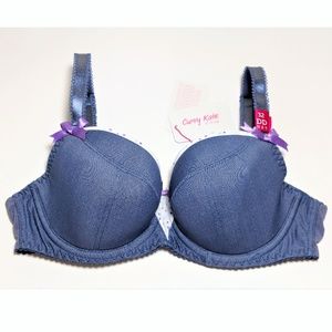 Curvy Kate Intimates & Sleepwear - Curvy Kate Arizona Padded Balcony Bra Denim & Dots Curvy Kate Intimates & Sleepwear - Curvy Kate Arizona Padded Balcony Bra Denim & Dots